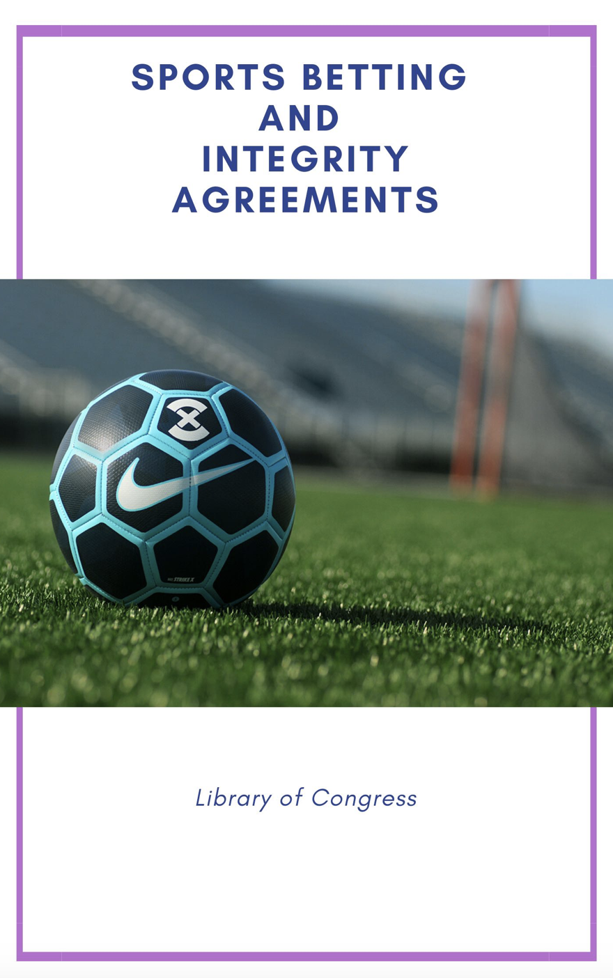 Sports Betting And Integrity Agreements